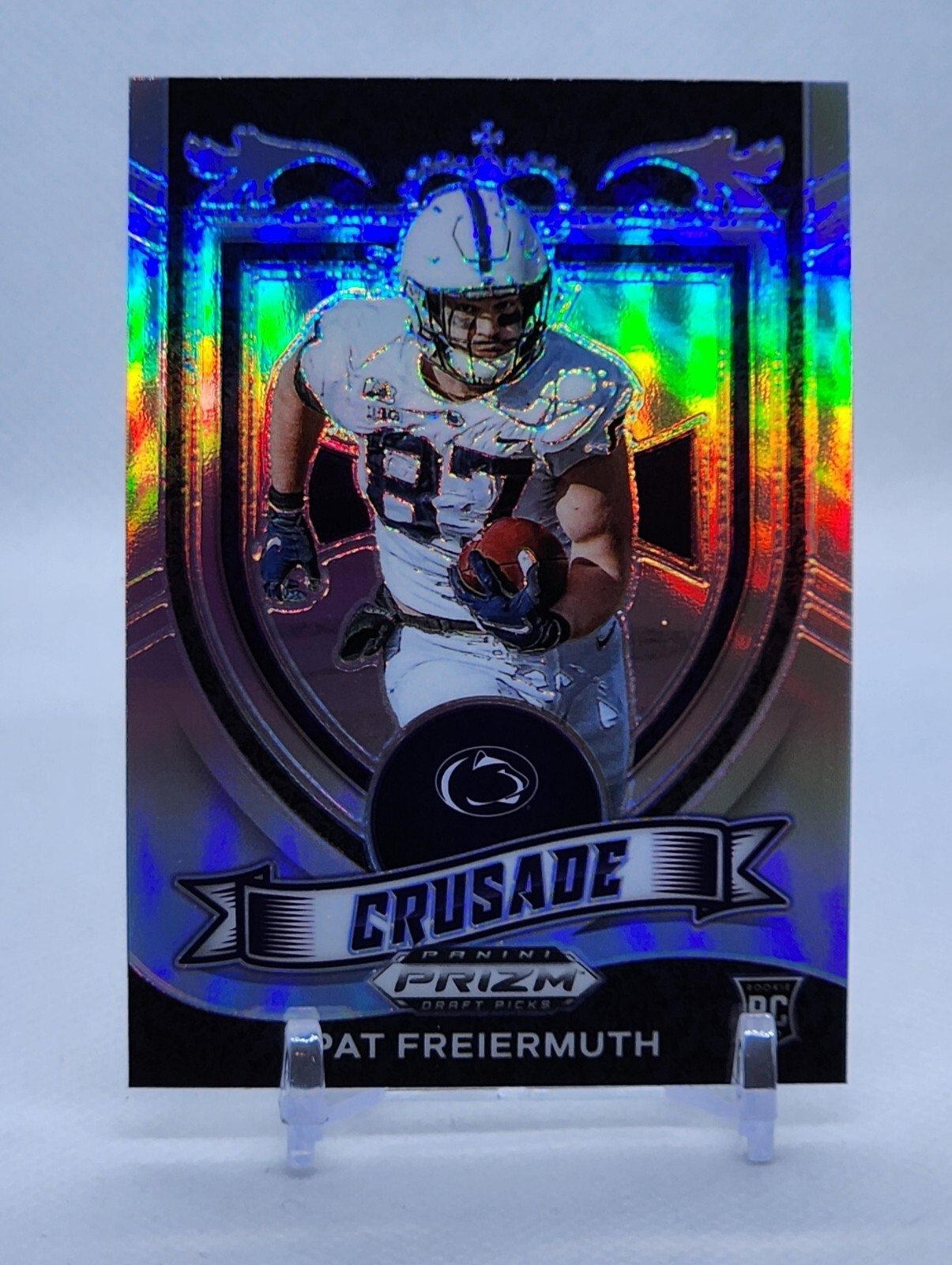 2021 Panini Prizm Draft Picks PAT FREIERMUTH Crusade Silver Prizm RC #173