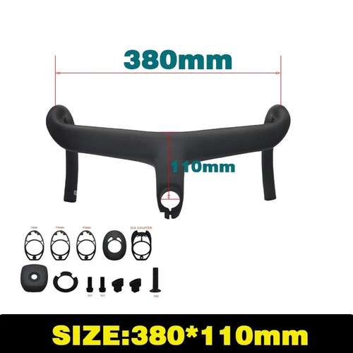 Carbon Road Bicycle Handlebar Full Internal Cable Routing Integrated Handlebar - Picture 28 of 48