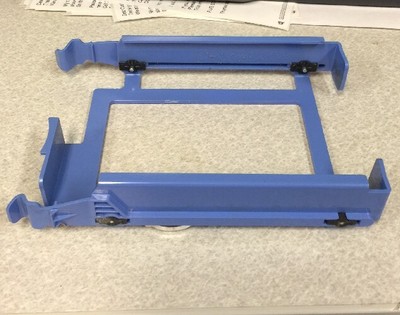 Genuine Dell Twin Pack H7283 Blue Hard Drive Caddy 2 Pair Set, For Dimension E310, 3100, 9150, 9200, 5150, 5100, E510, Optiplex Gx520, Gx620, 960, 320, 330, 360, 210L, 740, 745, 755, 760 Smt Systems And Select Precision, Xps, Poweredge Small Mini-Tower S (608938995926)