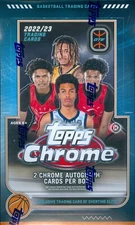 2022-23 Topps Chrome Overtime Elite Basketball Factory Sealed Hobby Box
