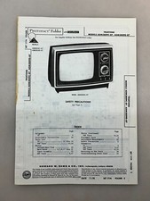 Truetone ADM3809C ADM3809D-87 Service Manual Sams Photofact Free Shipping