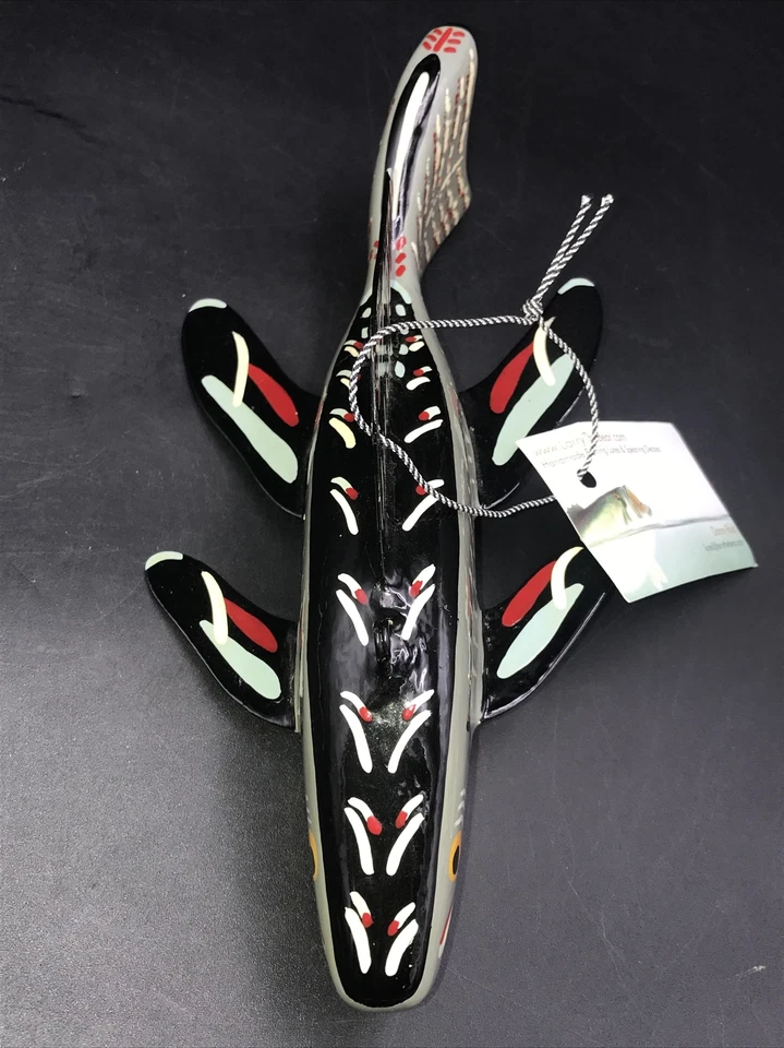 ПРИМАНКА ДЛЯ ЛОВЛИ РЫБЫ • ПРИМАНКА В НАРОДНОМ ИСКУССТВЕ •ПОДПИСАННАЯ • КОРЕНЬ ДЭННИ • 2013 • МЕДВЕДЬ ЛАРРИ. - Изображение 3 из 4