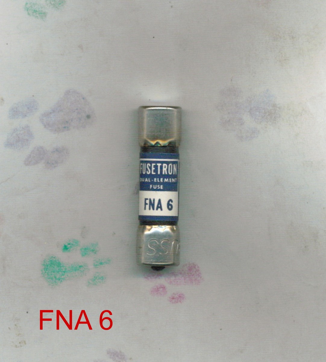 FNA-6 Pin Indicating Time-Delay Bussmann Fuse 6Amp