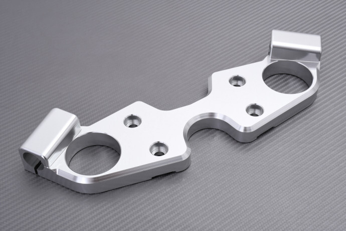 Té de fourche supérieur Suzuki Hayabusa GSXR 1300 racing argent