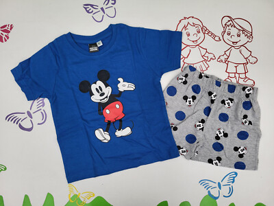 Shorty Schlafanzug Mickey Mouse Größe 98/104 110/116