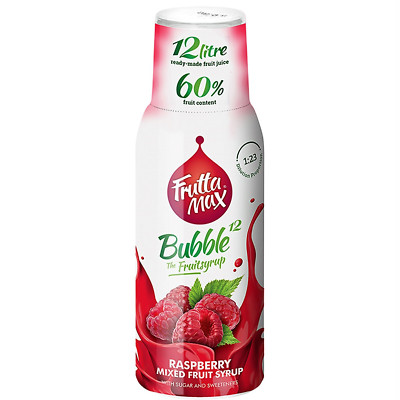 NEU FruttaMax Sirup Himbeergeschmack 500ml 60 Prozent Fruchtsaftgetränk