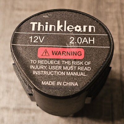 ThinkLearn 12V 2.0Ah Li-ion Battery for Electric Screwdriver Drills Univeral 