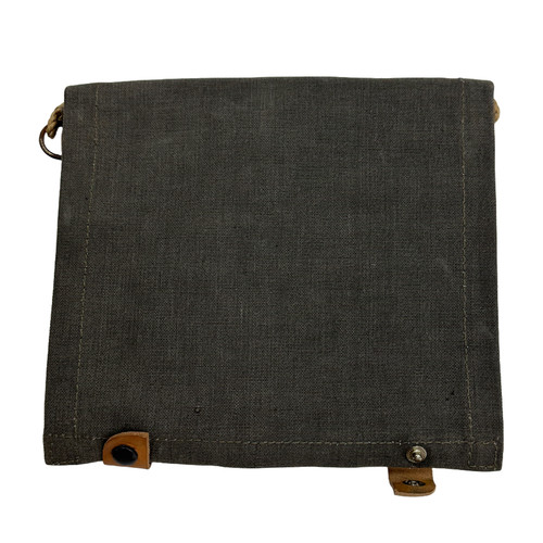 WWII Swedish Army M39 Canvas Map Case Vintage