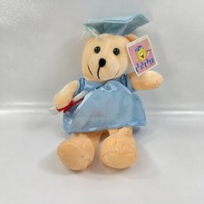 Graduate Teddy Bear Graduation Bear in Blue Gown Stuffed Toy Plush Toys