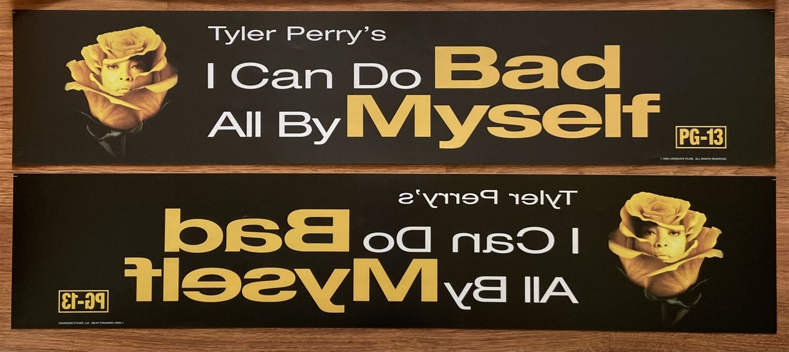 📽 I Can Do Bad All By Myself - Double-Sided - Movie Theater Mylar ...