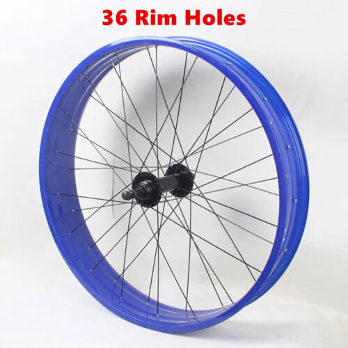 26*4.0inch Snow Bike Wheelset Rim 36 Holes Disc Brake Fat Bike Wheels - Picture 3 of 21