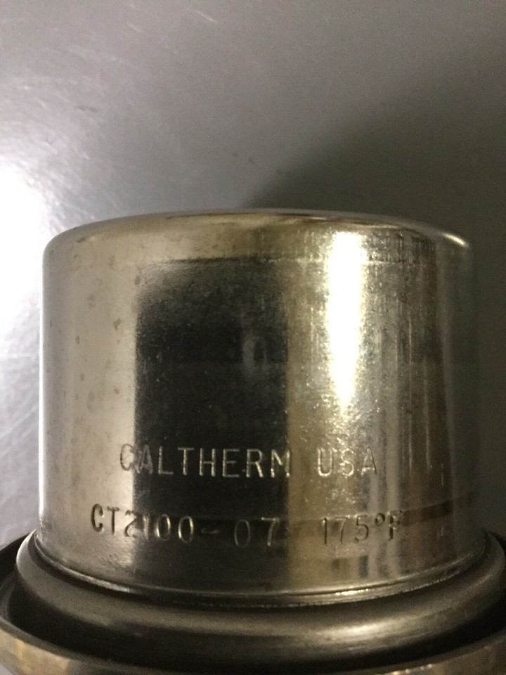 NEW, CALTHERM, CT210007, FLOW CON THERMOSTAT 175 PN M915 MILITARY