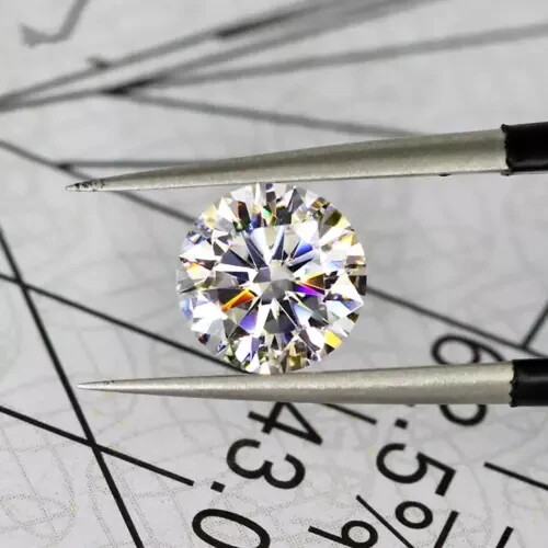 ROUND Cut IGI Certified Loose CVD Diamond 4.42 CT F Color VS2 Clarity SG02 - Picture 5 of 21