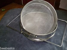 New Stainless Steel Honey Sieve, extractor, or food strainer, free shipping!