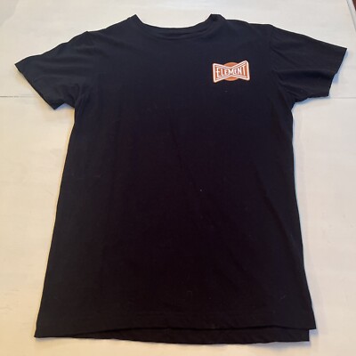 ELEMENT Neon Station Skateboarding Black Shirt Regular Fit Size Small