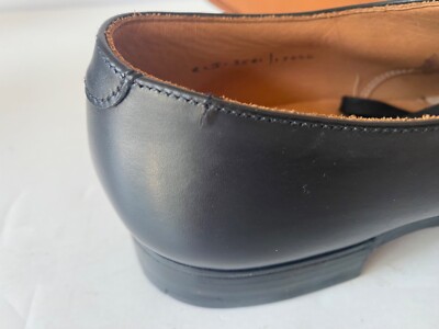 Ralph Lauren x Crockett & Jones Black oxford Leather SHOES 6.5 E