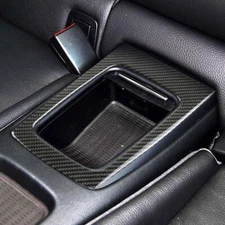 Carbon Fiber Rear Row Storage Box Cover For BMW 3 Series E90 E92 E93 05-12