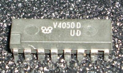5pcs. V4050D = CD4050BE HEX NON INVERTING BUFFER/CONVERTER