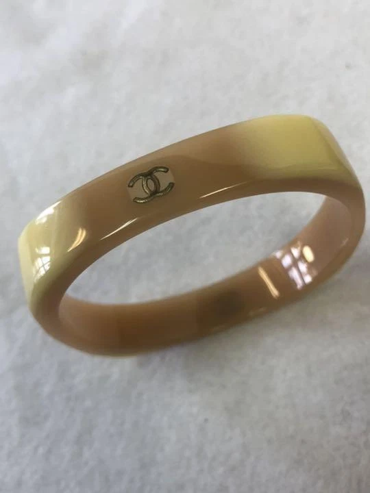 Chanel gold bangle bracelet deals
