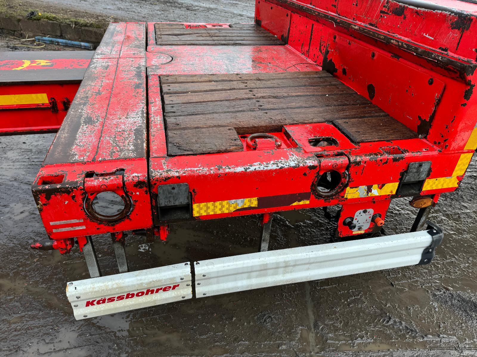 2019 Kassbohrer 3 axle extender low loader trailer eBay
