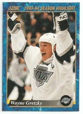 WAYNE GRETZKY 1993-94 SCORE 802 GOALS CARD FLAWLESS CONDITION LOS ANGELES KINGS