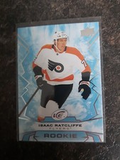 2022-23 Upper Deck Ice Rookie Isaac Ratcliffe RC Card# 126. rookie card picture