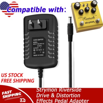 AC Adapter For Strymon Riverside Drive & Distortion Effects Pedal Power Supply