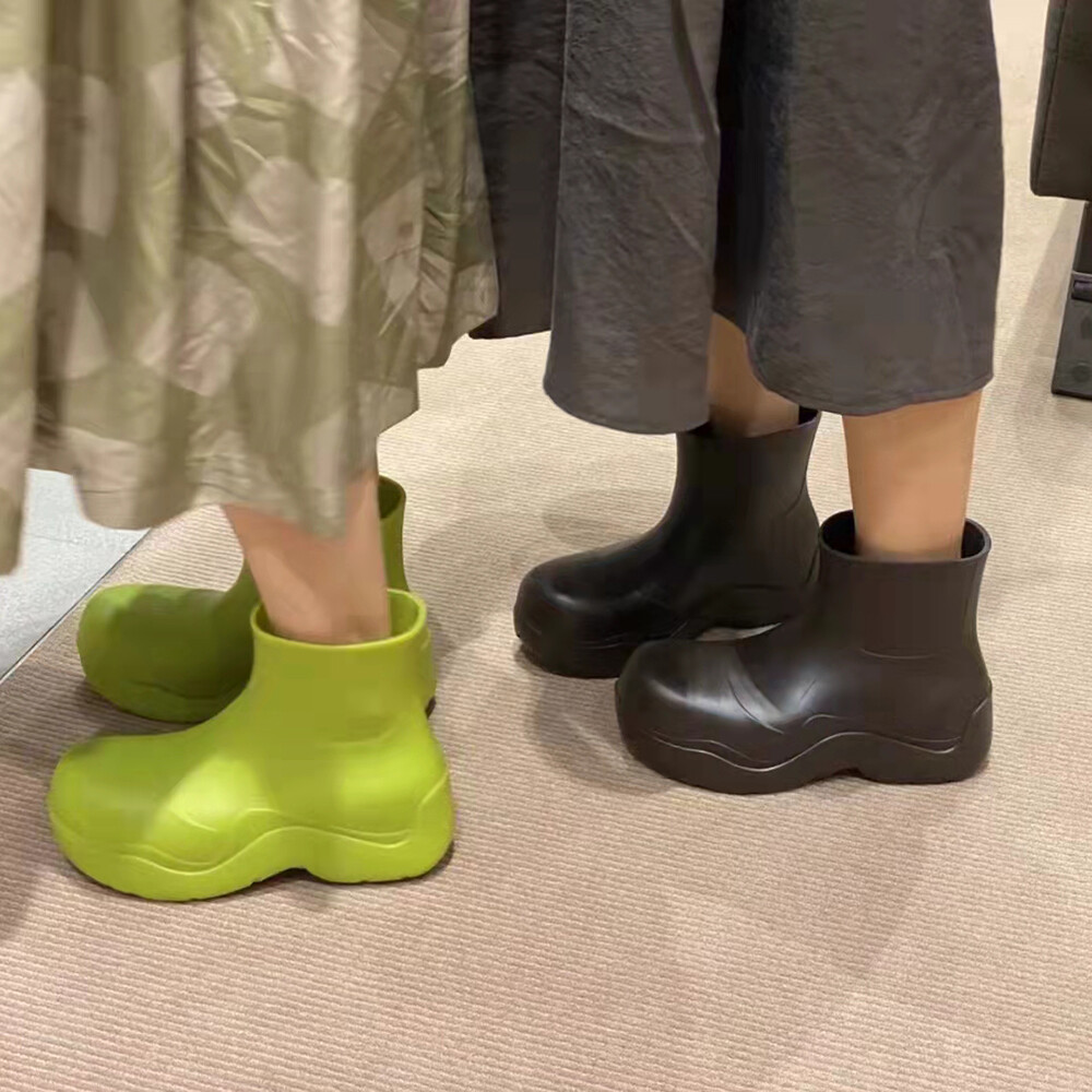 Stivaletti Pioggia Donna Gomma - Galosce Impermeabili Comode - Foto 5