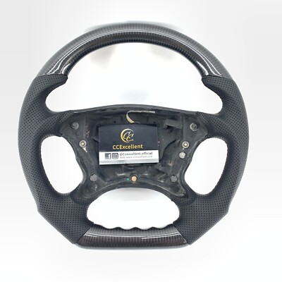 For 03-09 Mercedes SL550 G E-Class w211 e350 e500 Carbon Fiber Steering Wheel