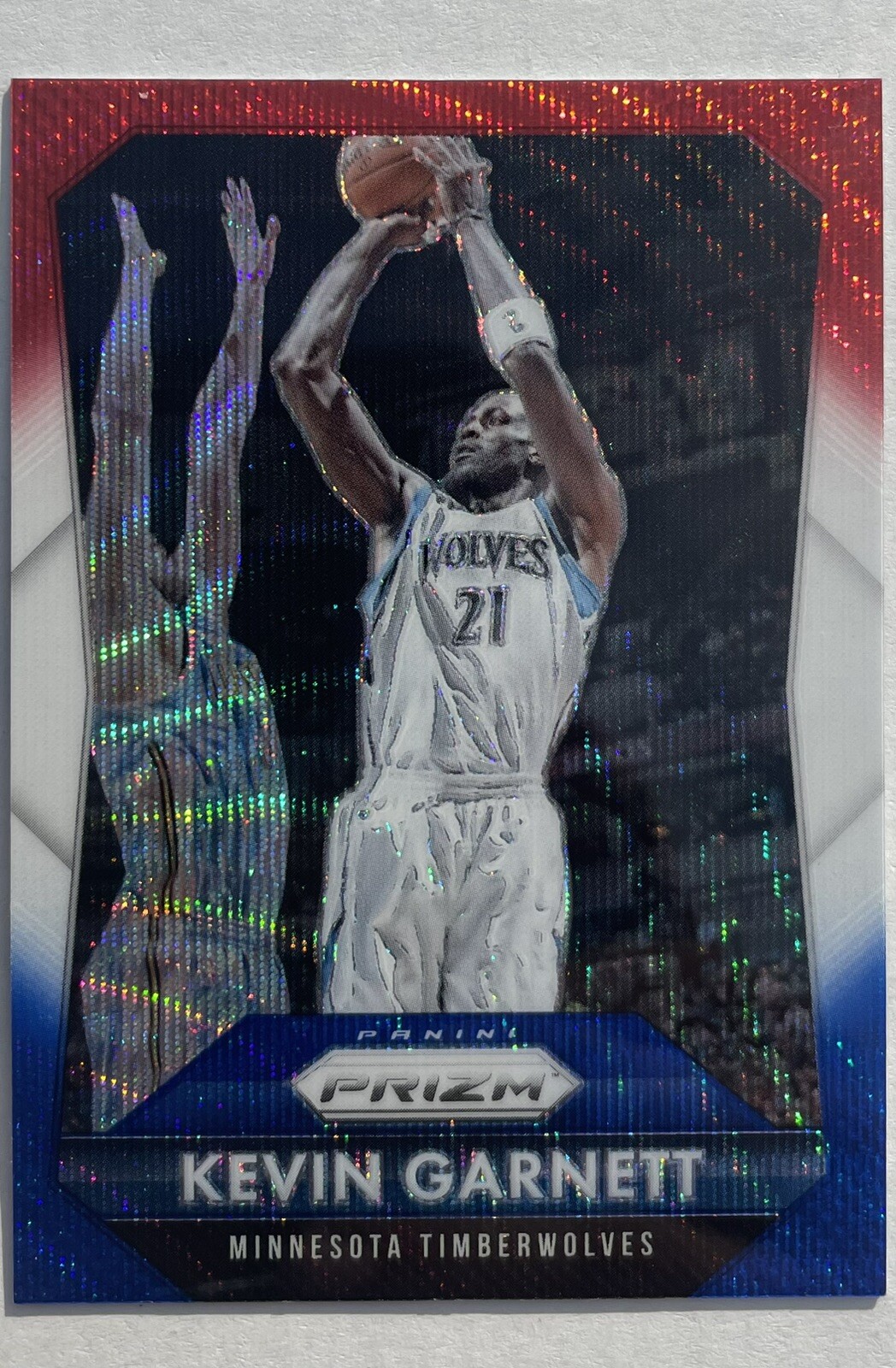 Kevin Garnett 2015 Panini Prizm Red White Blue Prizm #6
