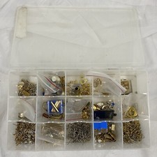 JEWELRY MAKING SUPPLIES - CLASPS, EARRING HOOKS, MISC, GOLD TONE  SILVER TONE