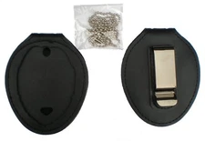 BADGE HOLDER ONLY! + Neck Chain FOR GOLD CONCEALED CARRY PERMIT CCW/CWP BADGE 