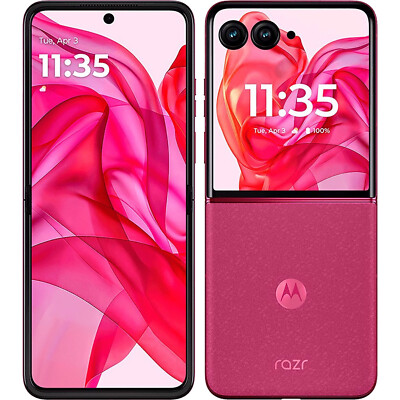 motorola razr 50 ultra SIMフリー ホットピンク Motorola Razr 50 Ultra 5G Hot Pink 512GB + 12GB Dual-SIM Unlocked
