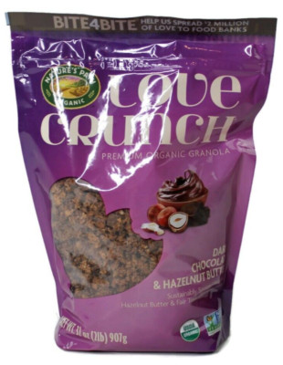 Nature s Path Love Crunch Organic Granola, Dark Chocolate & Hazelnut Butter 2 Lb