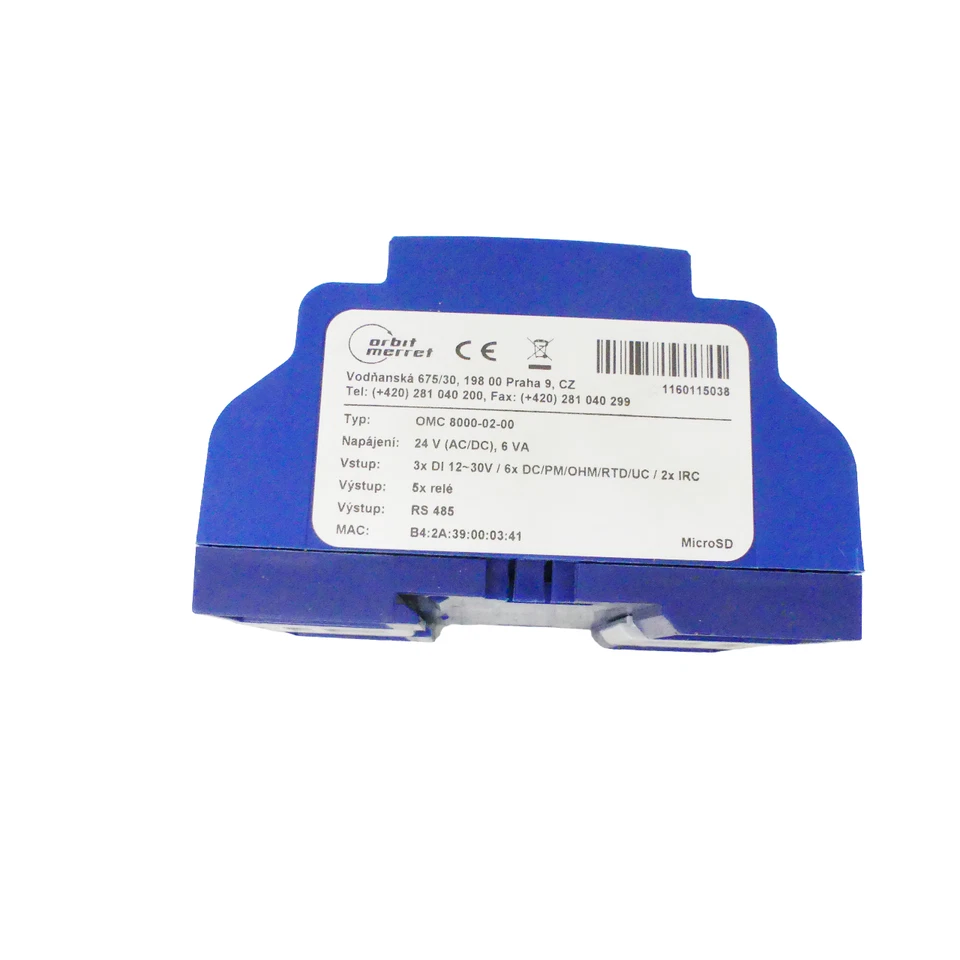 ORBIT MERRET OMC 8000 OMC 8000-02-00 PLC Main Modul -used- - Image 4 of 4