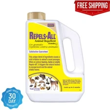 Bonide 3 lb. Repels-All Animal Repellent Granules, Repels by Taste, Smell, and T