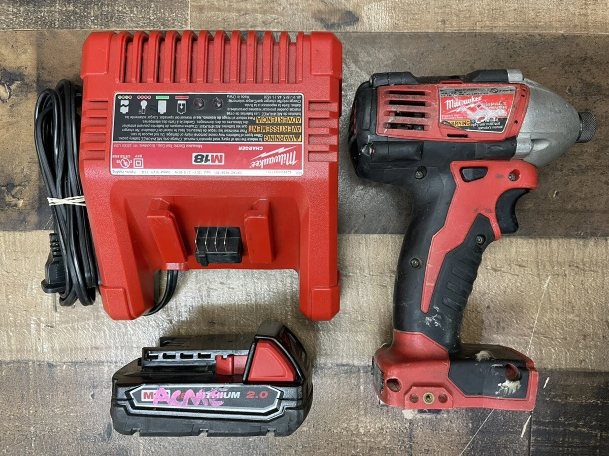 Milwaukee impact 20 volt hot sale