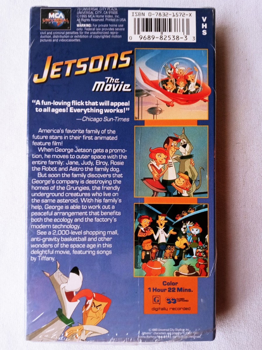 Jetsons The Movie (VHS, 1990) Brand New Original Factory Sealed | eBay