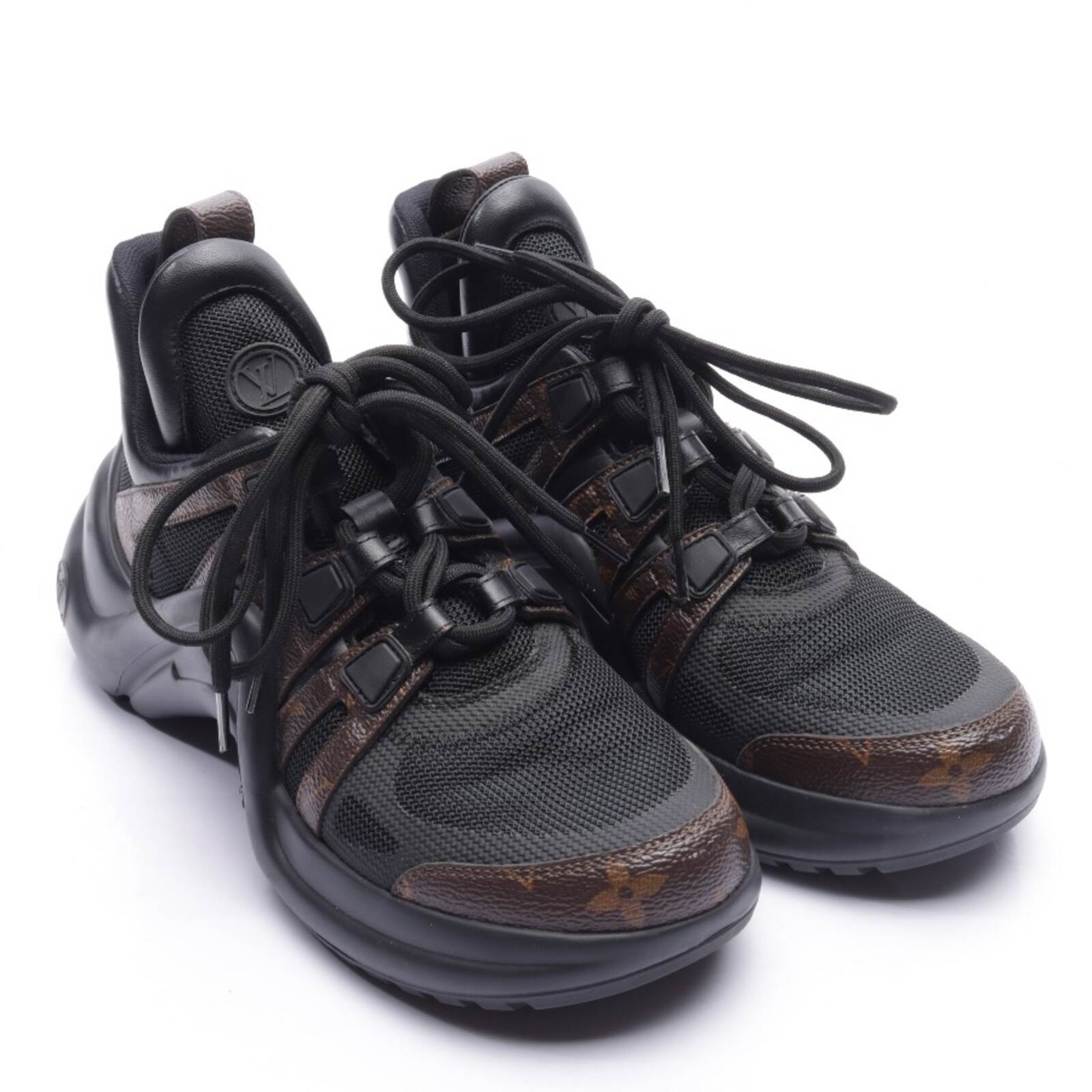 Кроссовки Louis Vuitton Schwarz 375 EUR Neu Archlight 157790₽