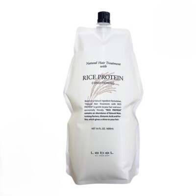 Lebel Natural Hair Treatment with RP Rice Protein 1600ml Refill JAPAN