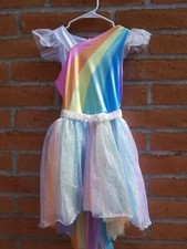 GIRLS CUTE UNICORN COSTUME DRESS SIZE L