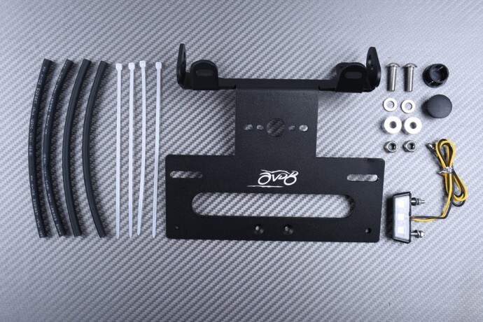 Support de plaque pour Ducati Monster 695 évite les vibrations et reste légal