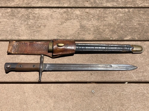 Original M1891 WW1 WW2 Italian Italy Army Military Carcano Rifle Bayonet