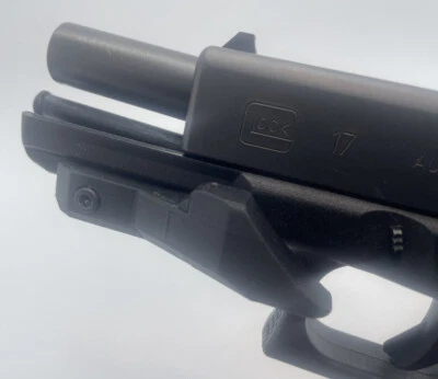 RH Thumb Rest for Recoil Control, Fits Picatinny Rails for Glock, Ruger, S&W