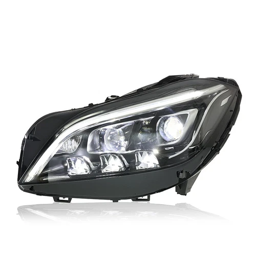 Par de faros delanteros LED para Mercedes-Benz CLS W218 2012-2015 - Imagen 5 de 10