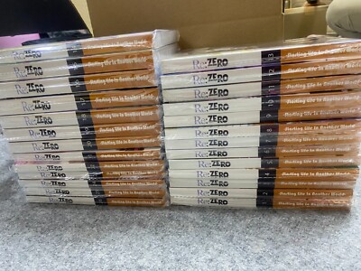 Re:Zero-Starting Life in Another World English Light Novel Vol.1-26 -DHL EXPRESS