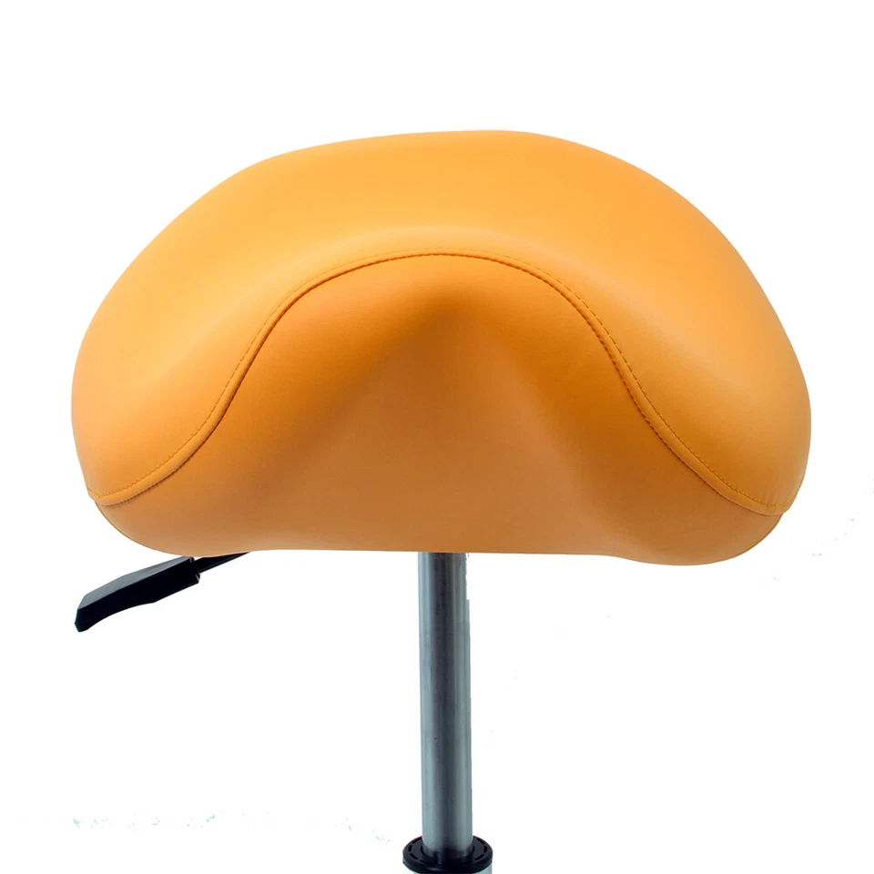 Sattelstuhl Sattelhocker Praxishocker höhenverstelbar, drehbar - mit Fußring - Bild 2 von 4