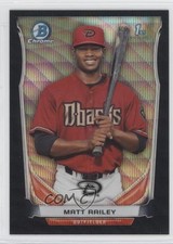 2014 Bowman Draft Chrome Black Wave Refractor Matt Railey #CDP95 0l2