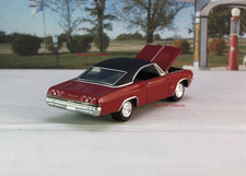 1965 Chevrolet Impala Ss 409 Red Black Trim Stock Wheels