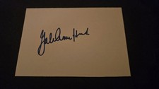GALE ANNE HURD signed Autogramm In Person  index card ALIEN TERMINATOR